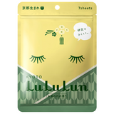 LuLuLun Premium Sheet Mask Kyoto Green Tea 7-pack